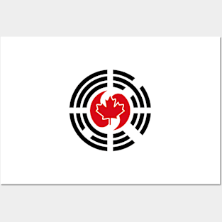 Korean Canadian Multinational Patriot Flag Series Posters and Art